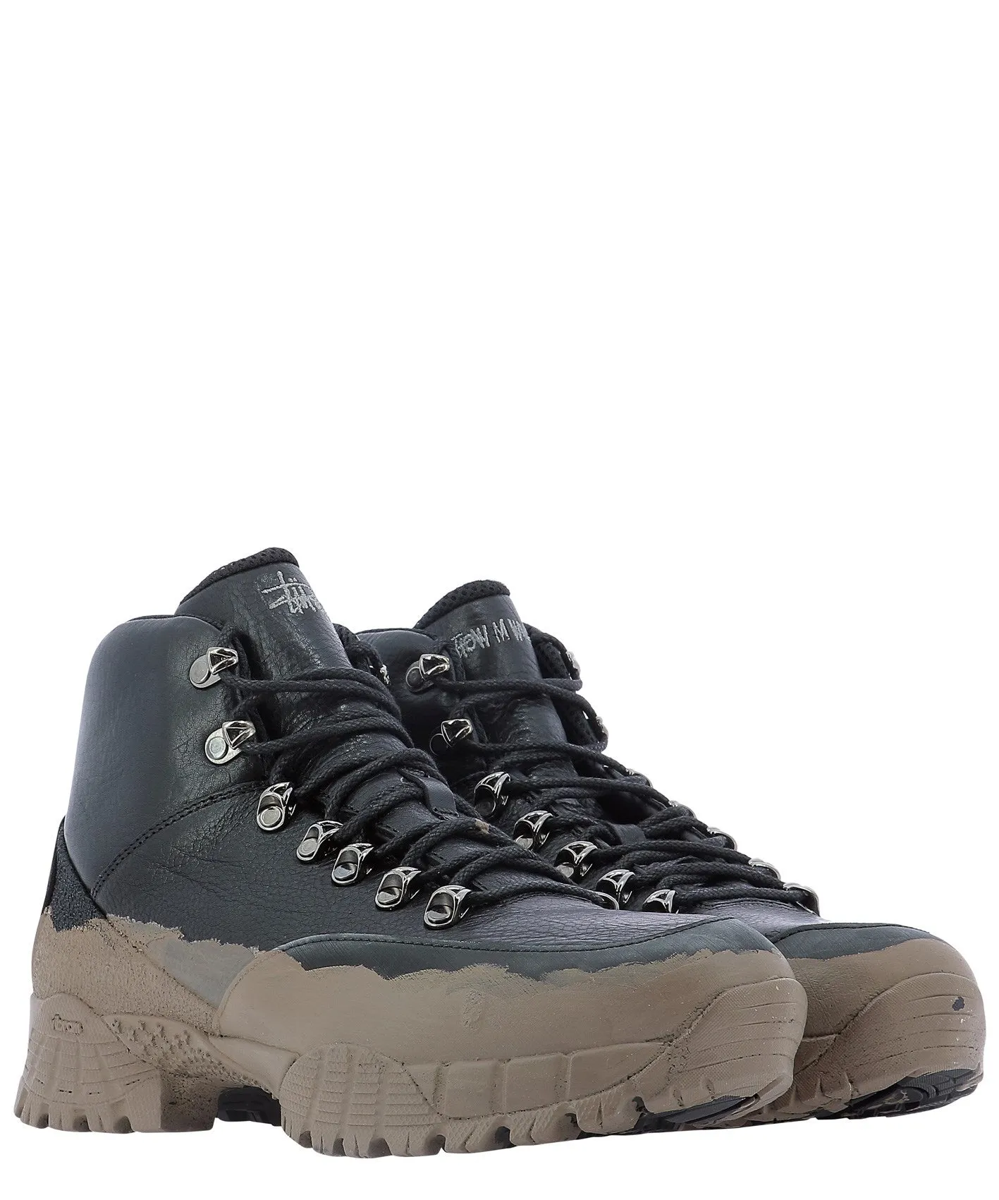 1017 ALYX 9SM X Stüssy Lace-Up Hiking Boots