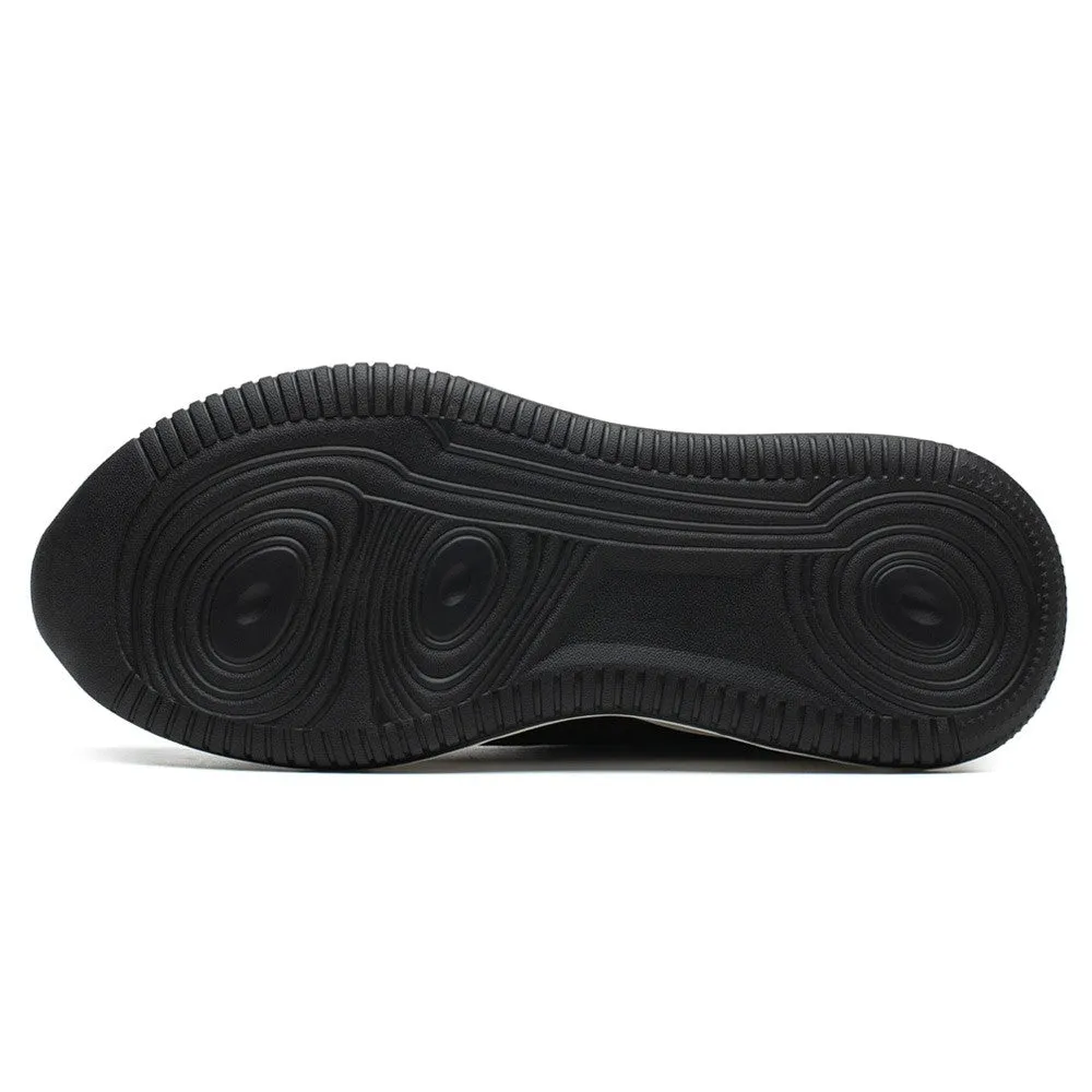 7 CM / 2.76 Inches CMR CHAMARIPA  Height Increase Shoes Men's Breathable Black Sneakers