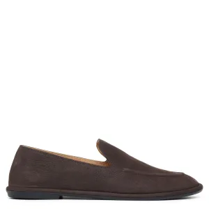 Canal brown nubuk loafers