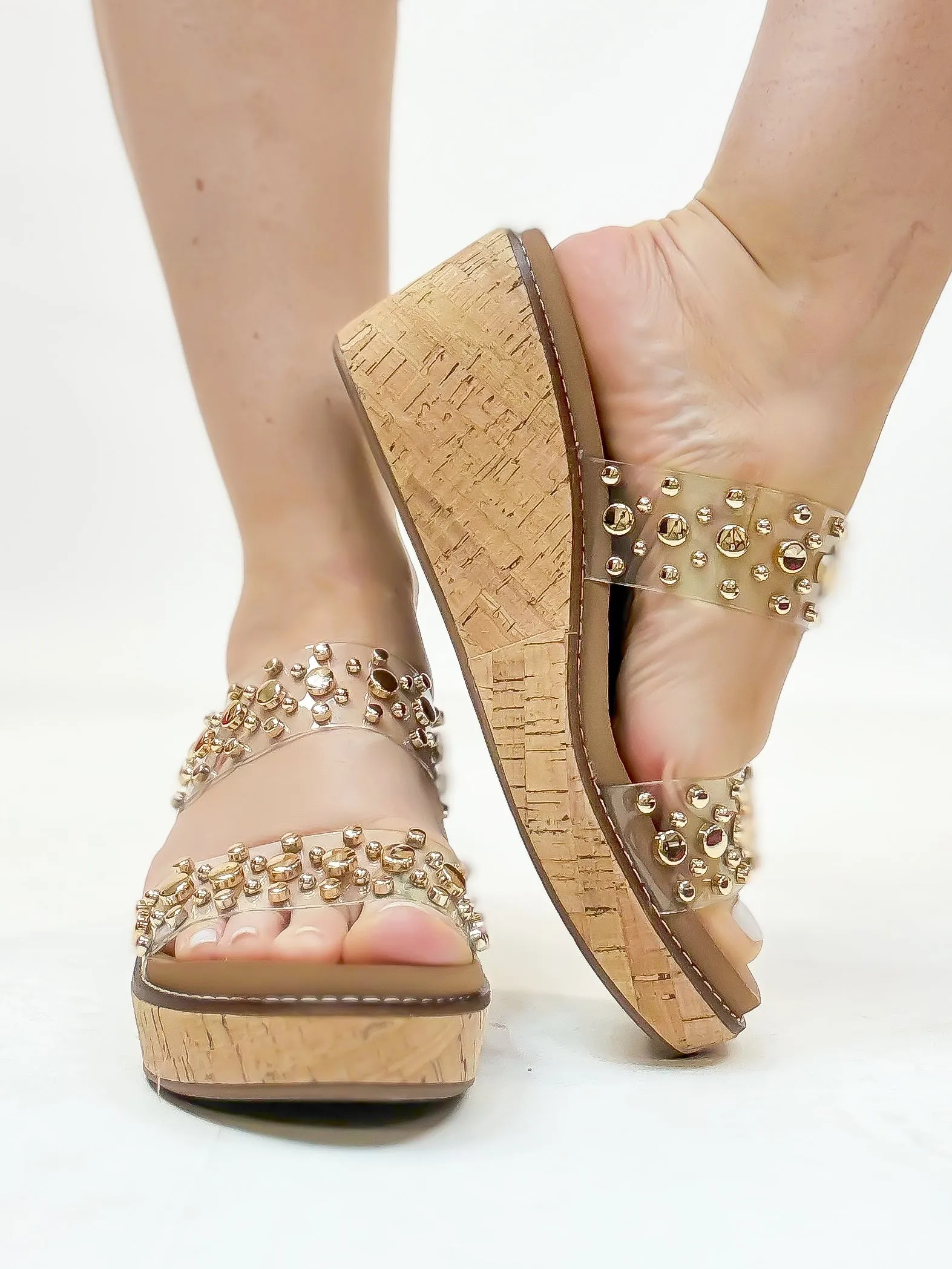 Corky's Clear Bad Habit Sandals