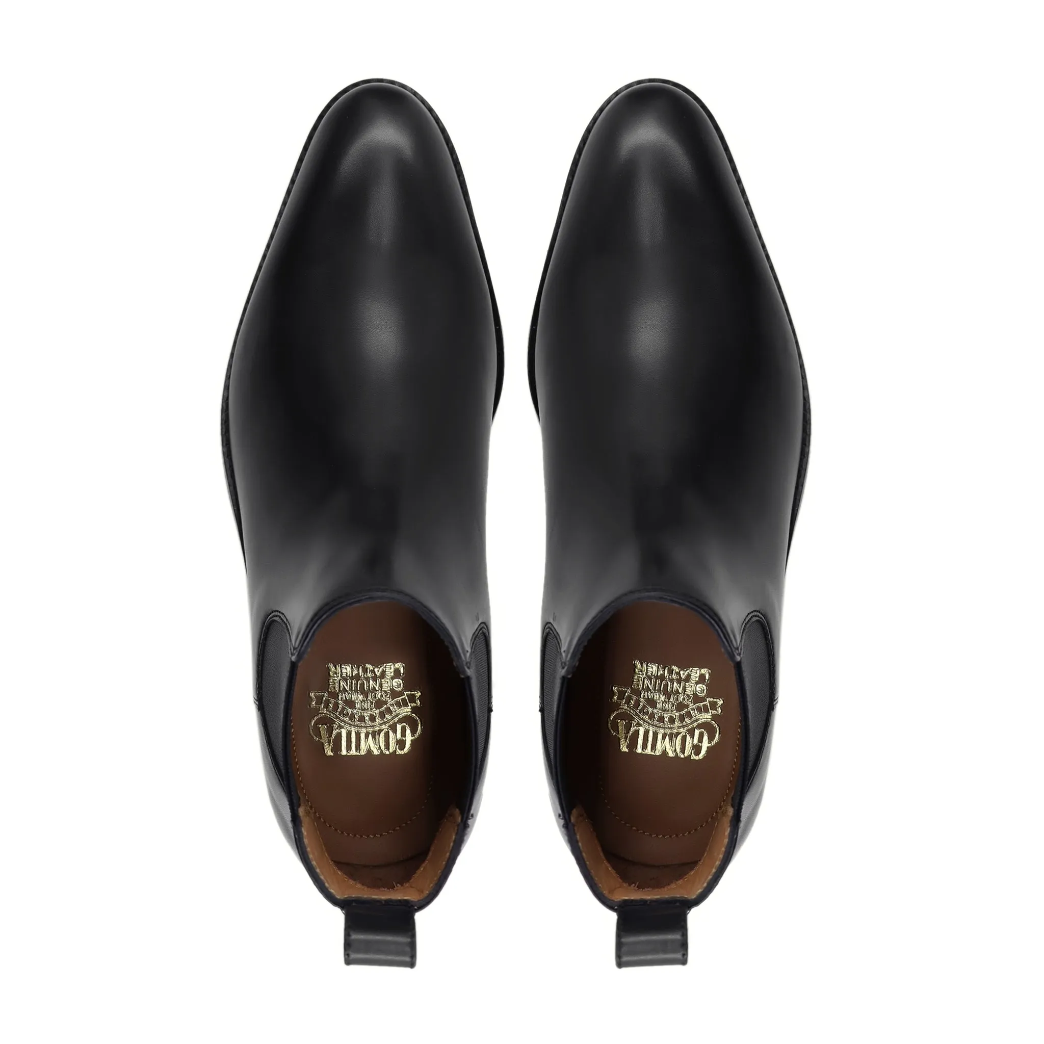 Danno - Men's Black Calf Leather Chelsea Boot