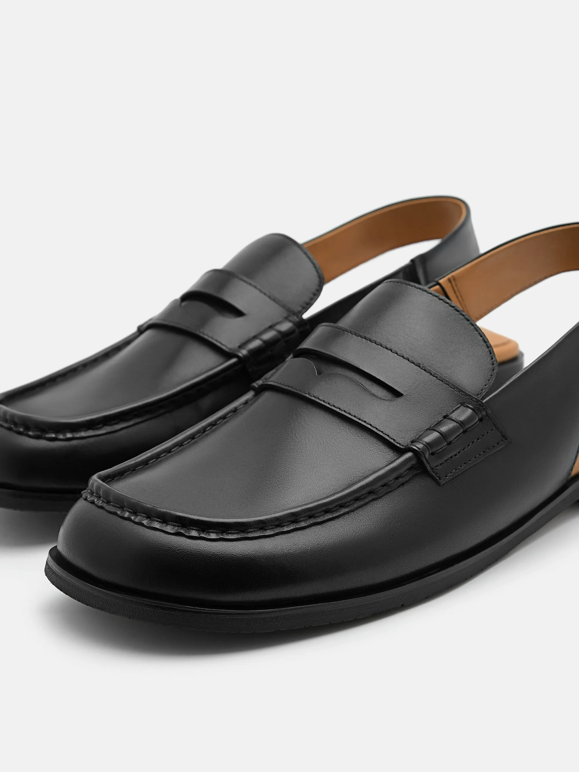 Ewan Leather Penny Loafers