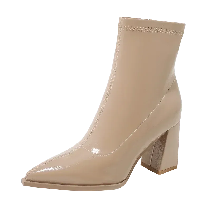 Fingertips In Waves Ankle Boots