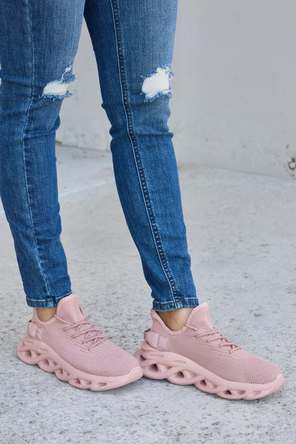 Forever Link Mesh Breathable Platform Athletic Shoes - ONLINE EXCLUSIVE!