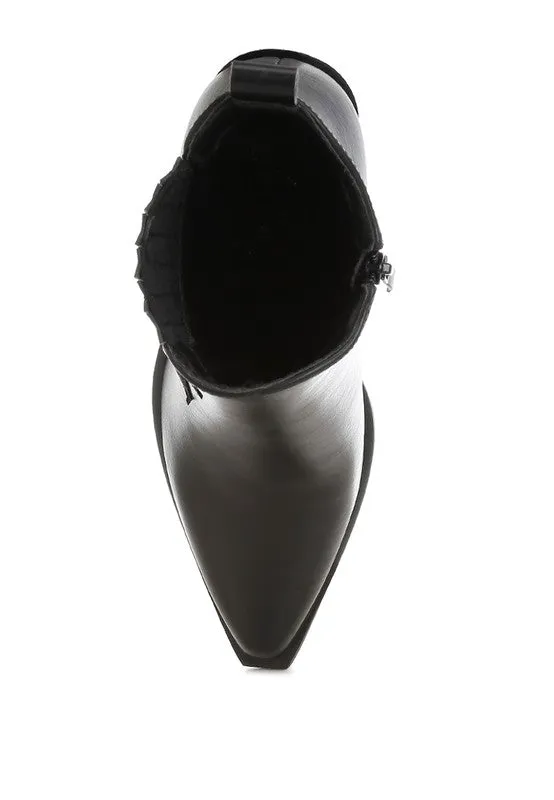Glitter Star Detail Chelsea Boots