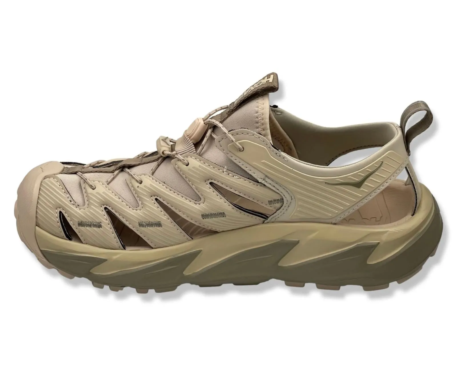 Hoka Hopara Unisex Sandals in Beige