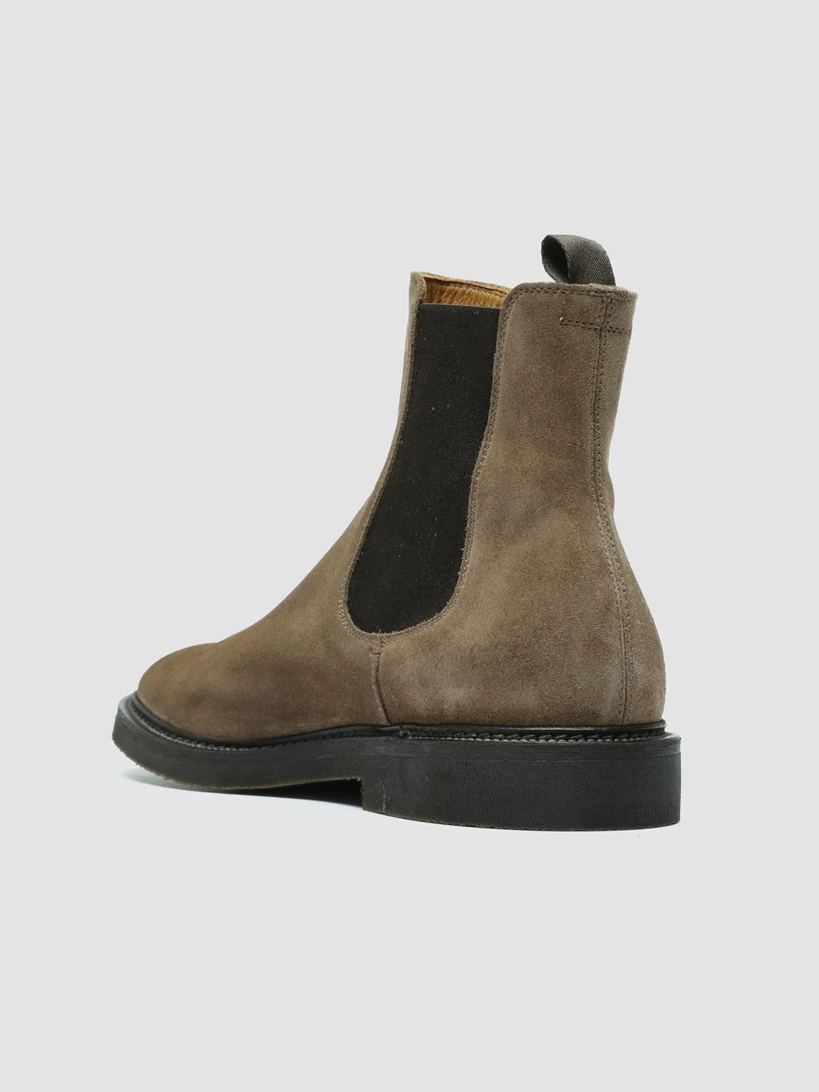 HOPKINS FLEXI 204 - Brown Suede Pull On Boots
