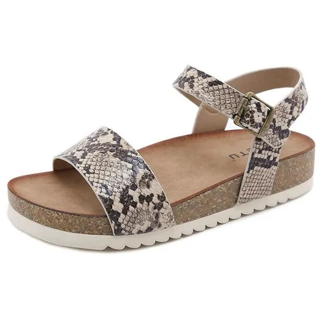 Leslie Women's Platform Casual Sandal