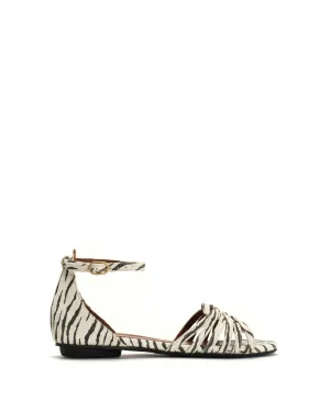 Mareike 10 Calf suede print Zebra