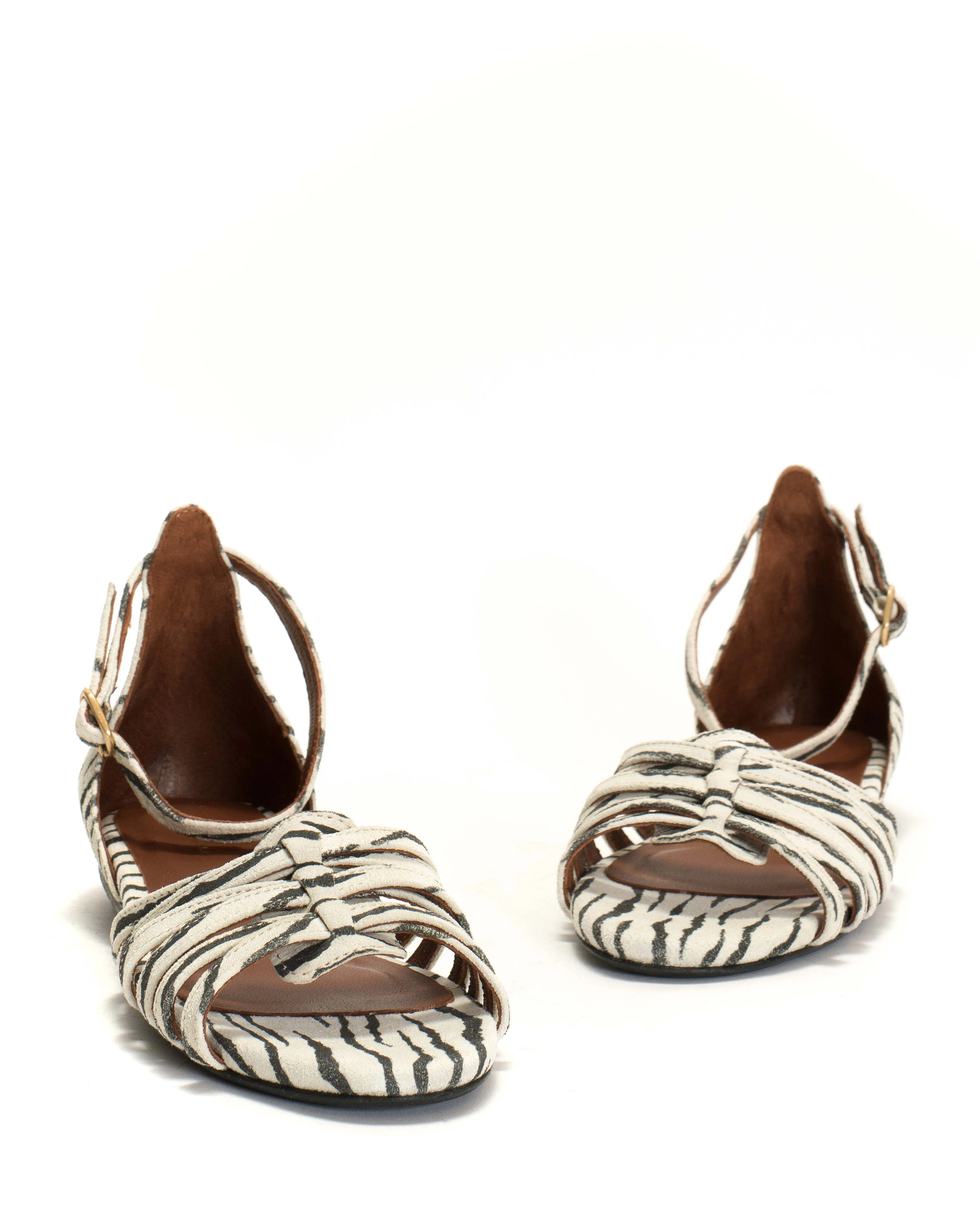 Mareike 10 Calf suede print Zebra