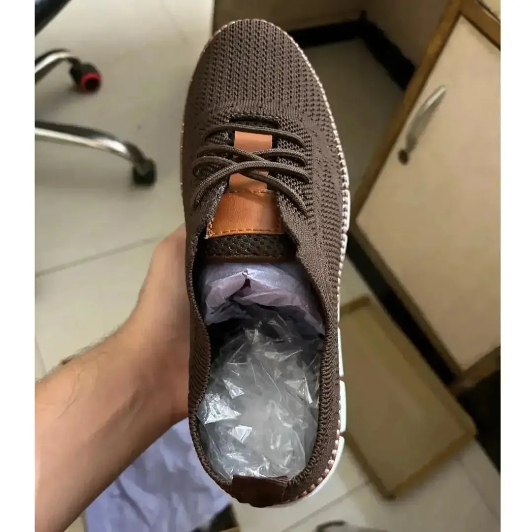 Men's Comfortable Brown Casual Shoes for Men