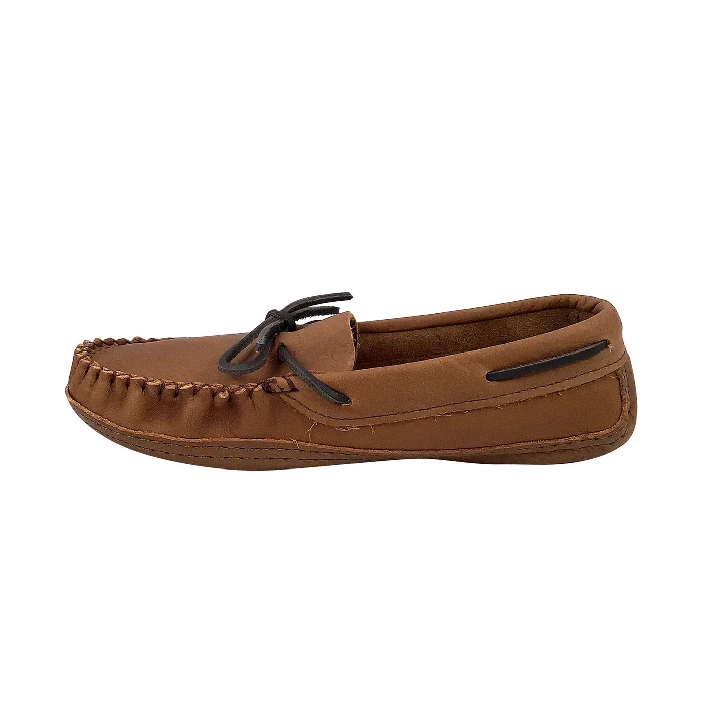 Men's Wide Earthing Leather Moccasins (Clearance - Size 9 & 10 ONLY)