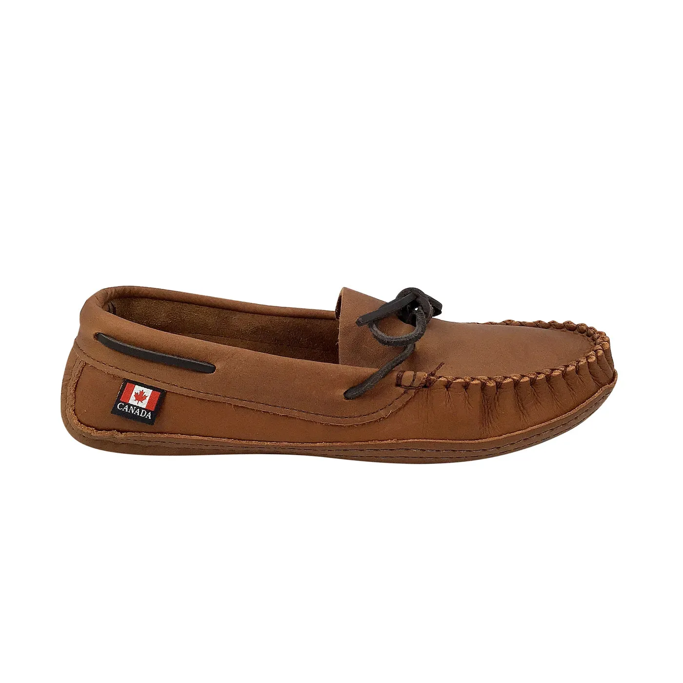 Men's Wide Earthing Leather Moccasins (Clearance - Size 9 & 10 ONLY)