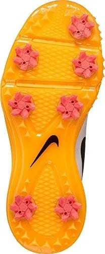Nike Lunar Command 2 Golf Shoes 2017 Women White/Black/Laser Orange/Solar Red Medium 7