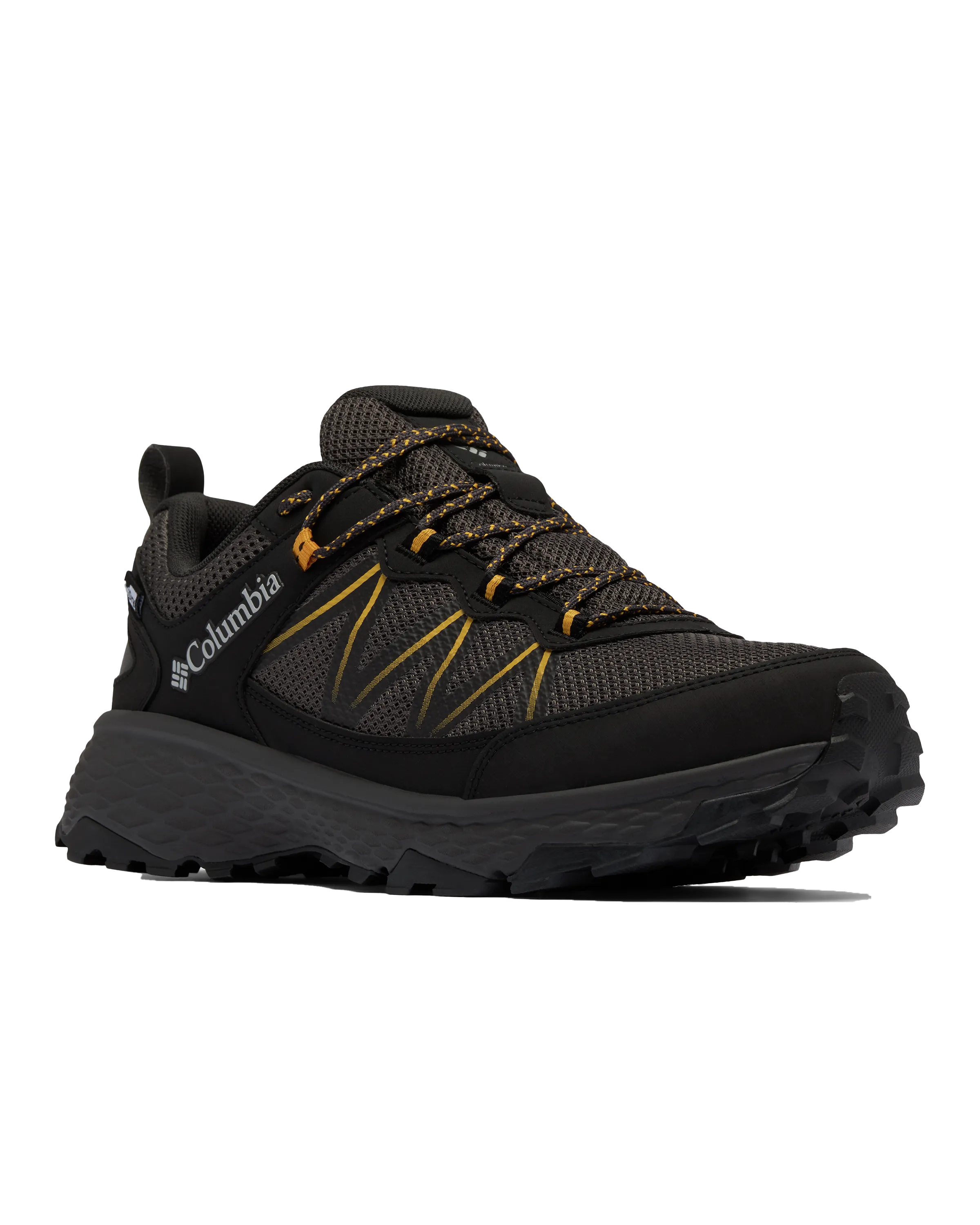 Peakfreak Rush Outdry Shoes in Black & Raw Honey