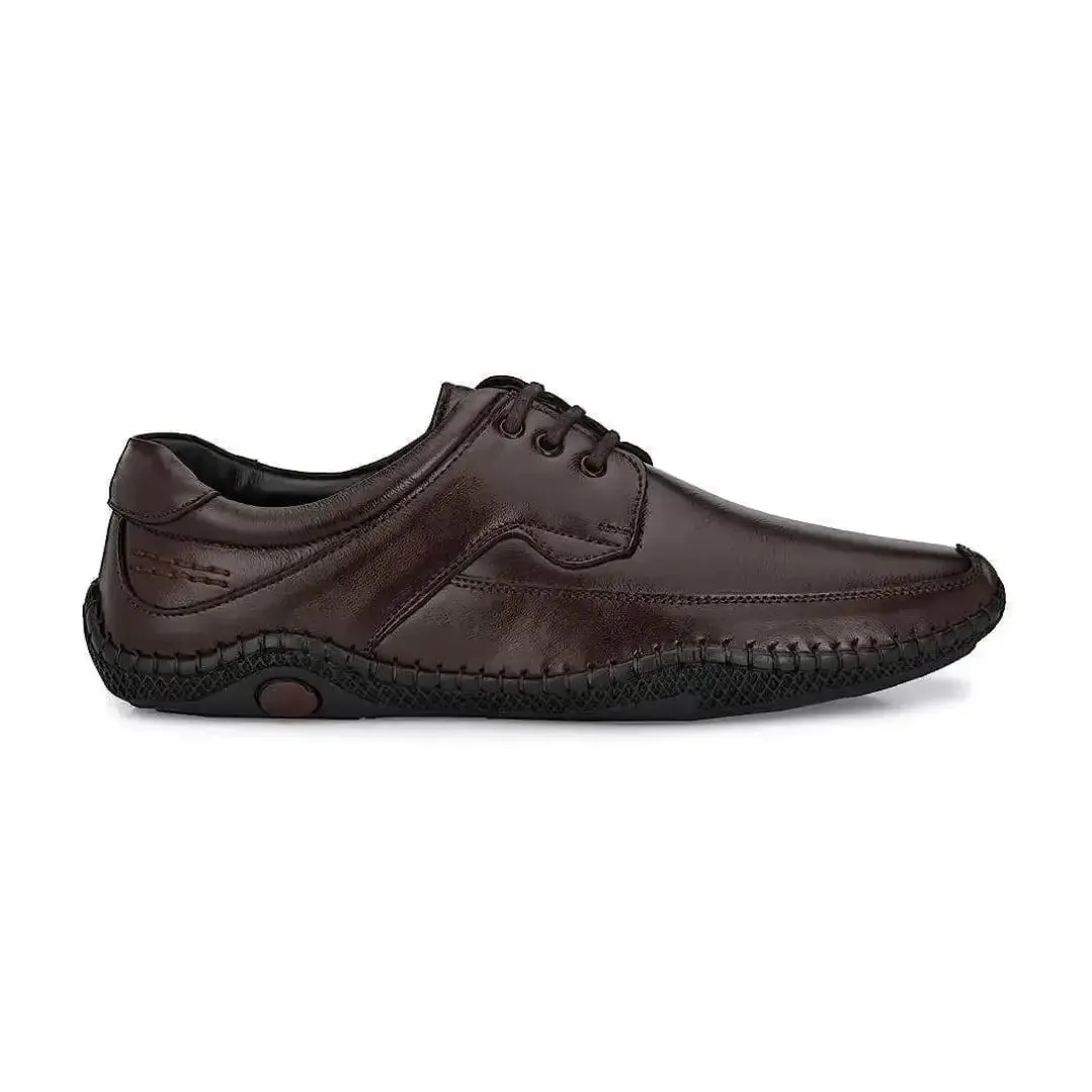 Roman Brown Casual Shoes For Men