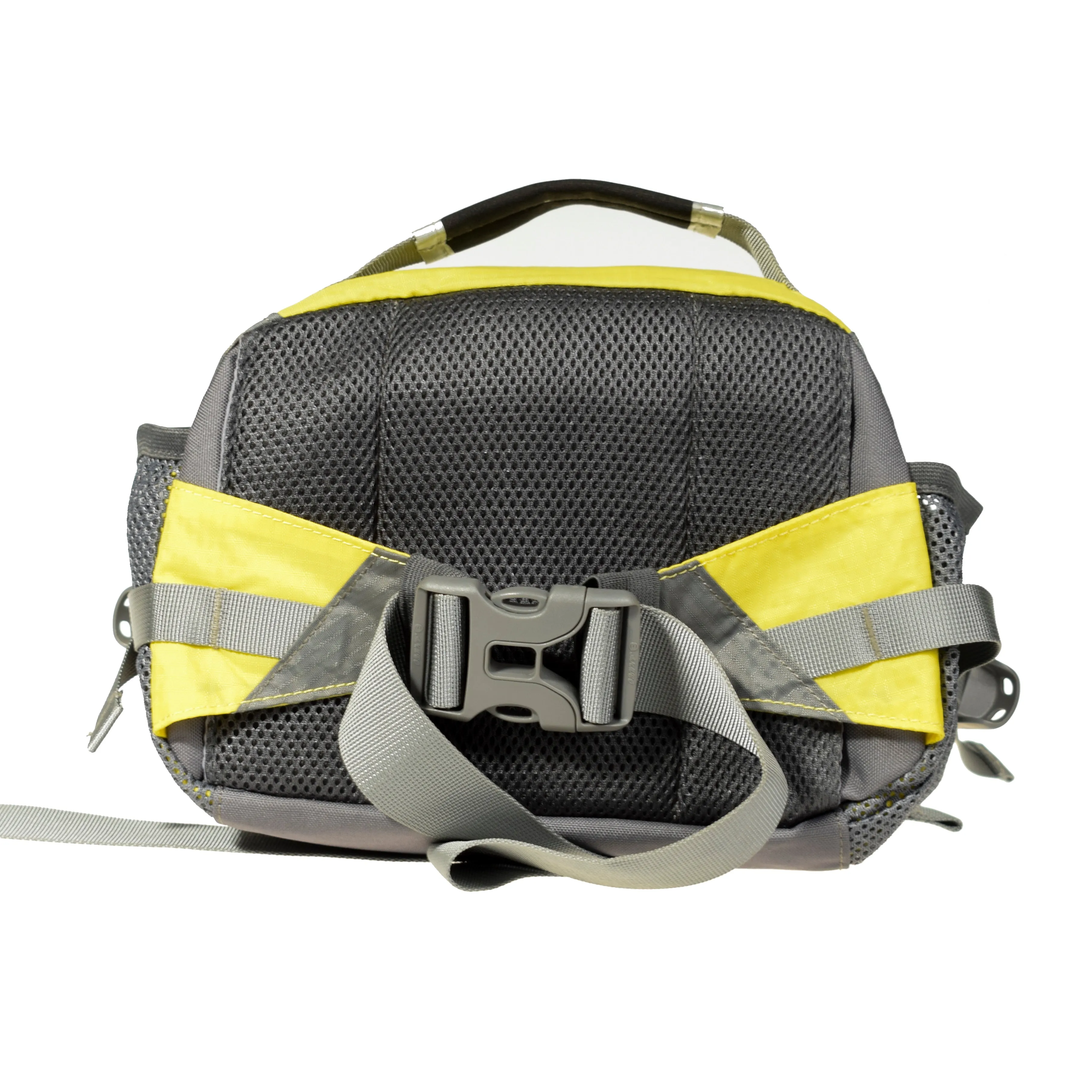SMALL YELLOW HIKING MOON BAG