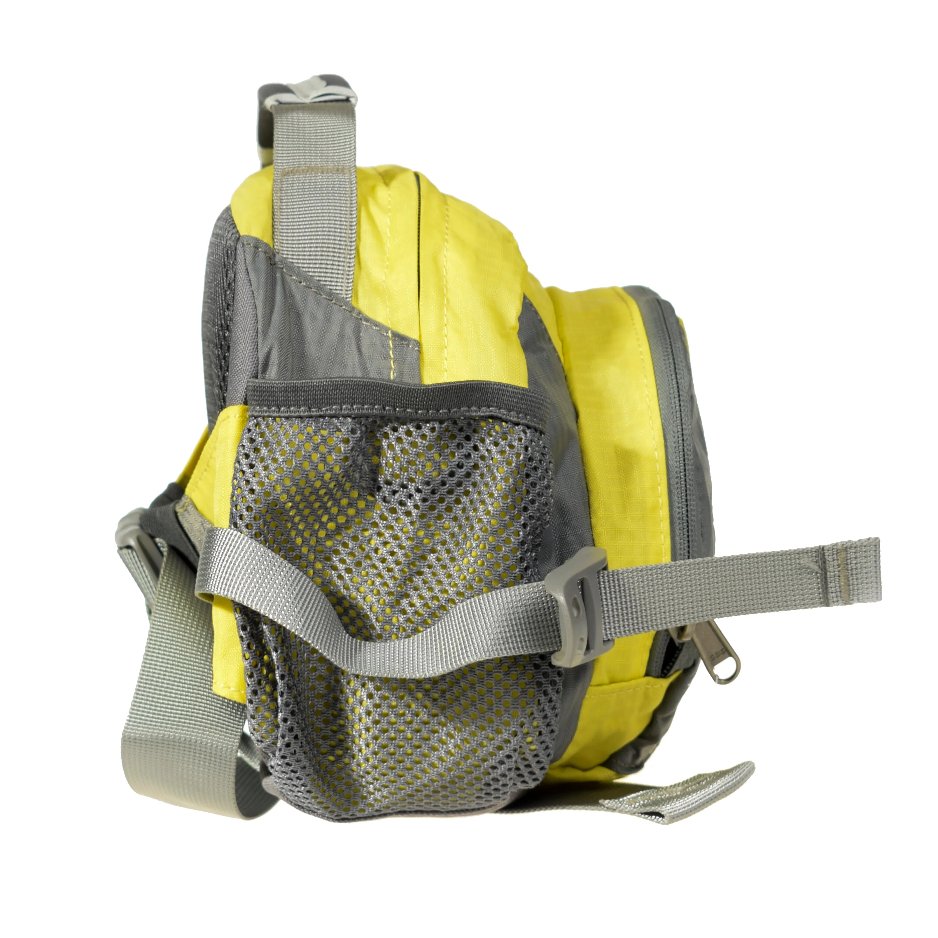SMALL YELLOW HIKING MOON BAG