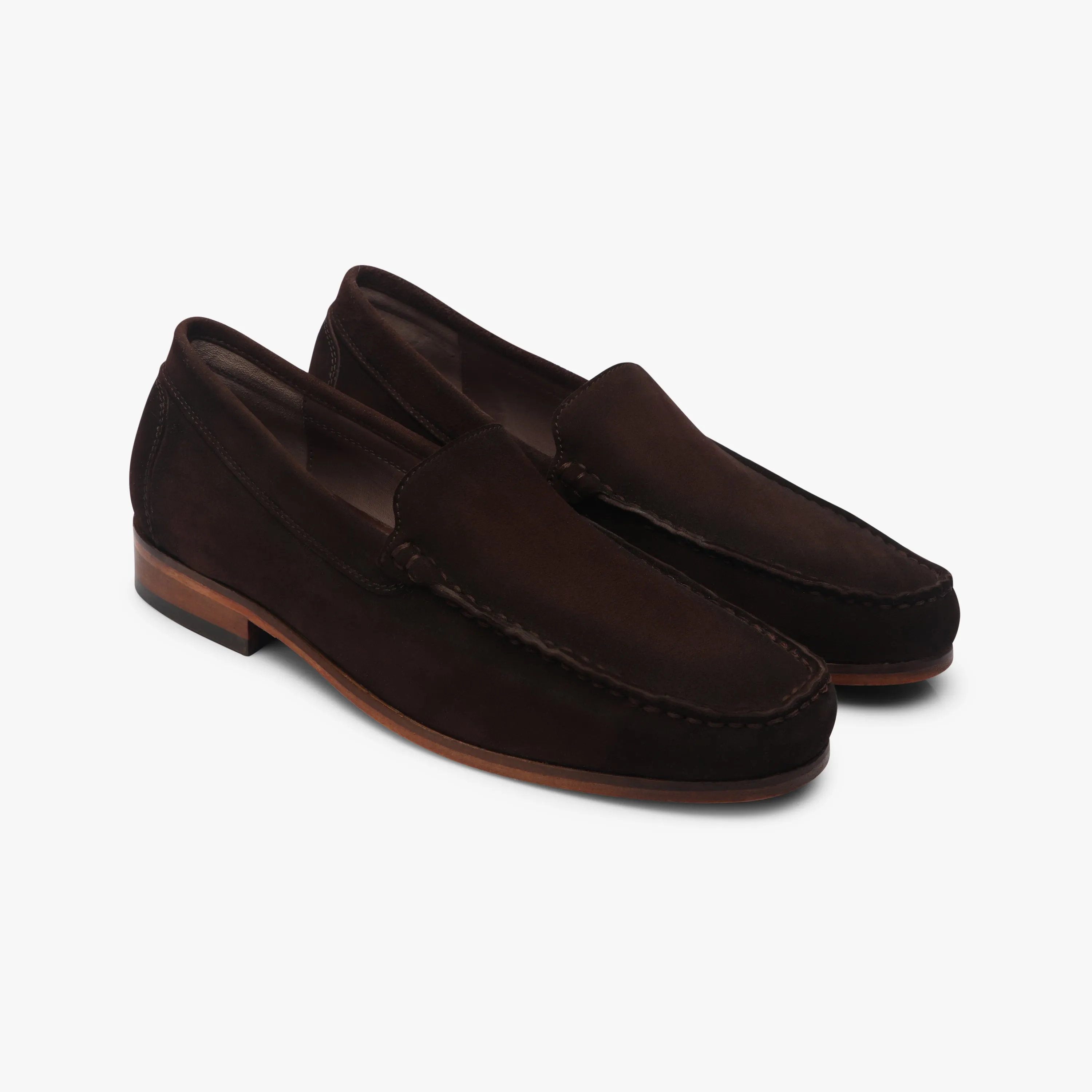 Suede Moccassins