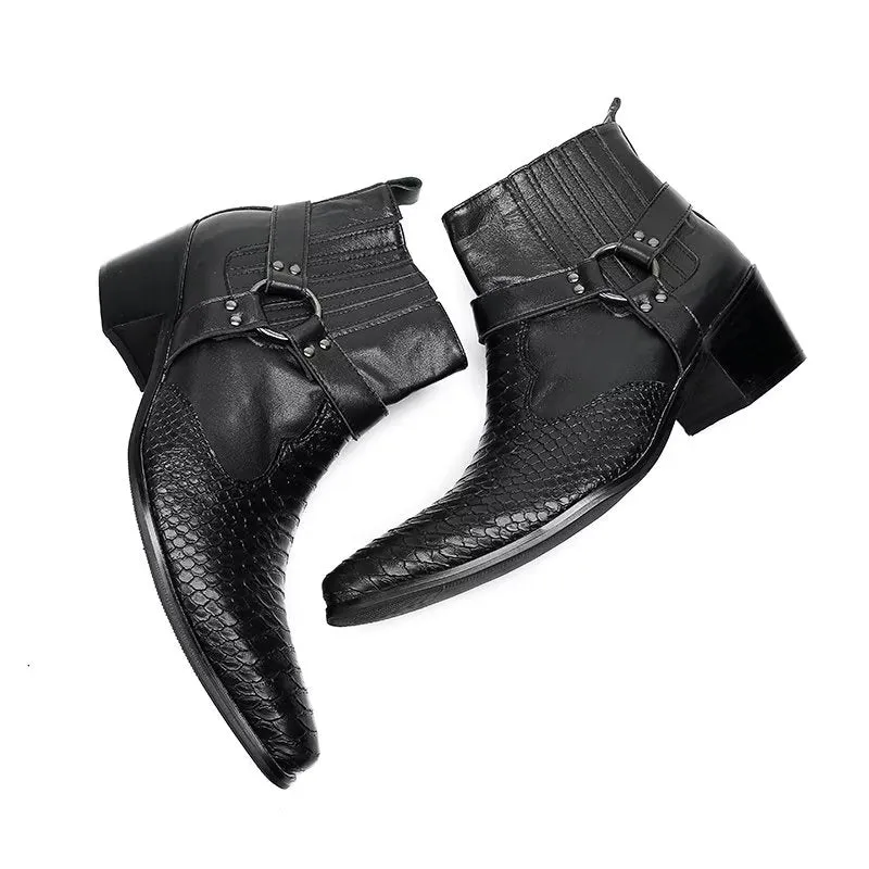 Veltique Trendy Zipper Boots