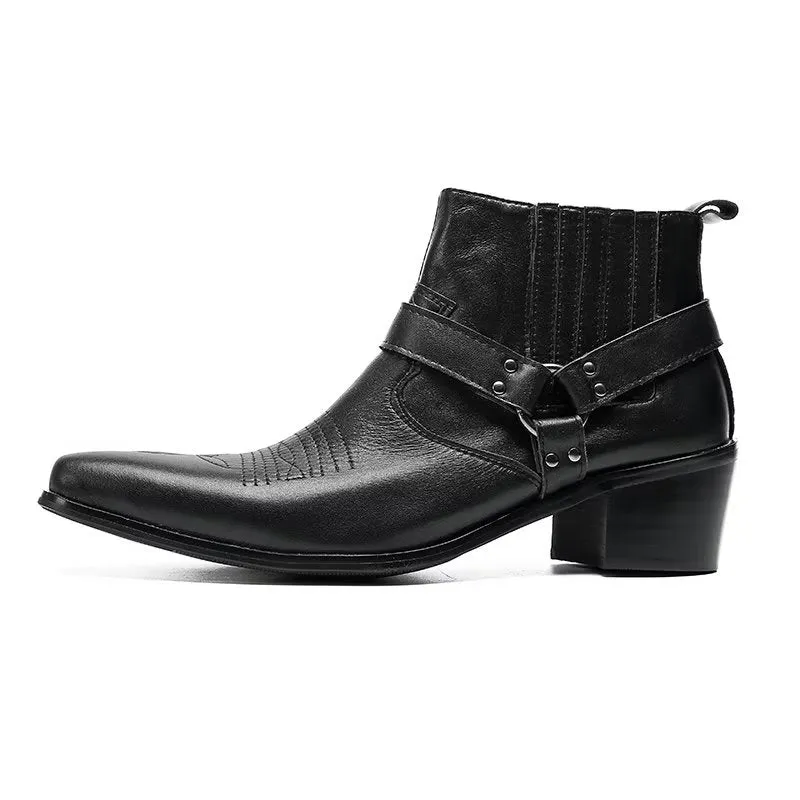 Veltique Trendy Zipper Boots