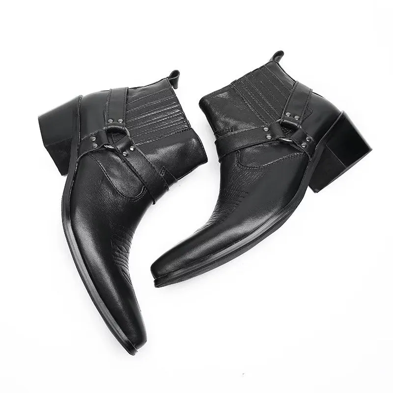 Veltique Trendy Zipper Boots
