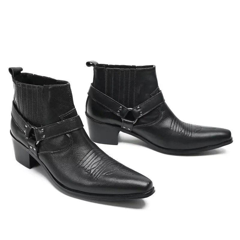 Veltique Trendy Zipper Boots