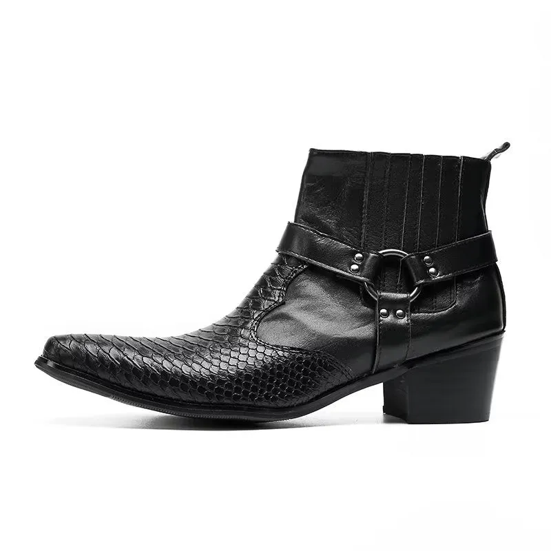 Veltique Trendy Zipper Boots