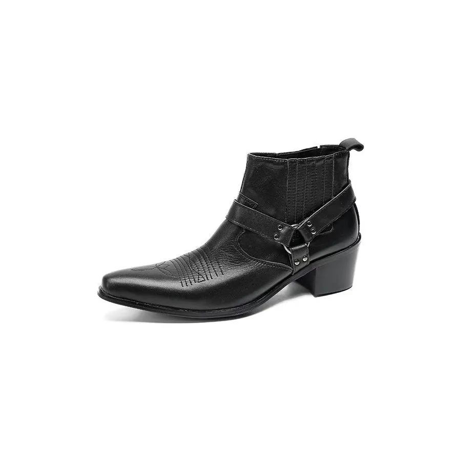 Veltique Trendy Zipper Boots