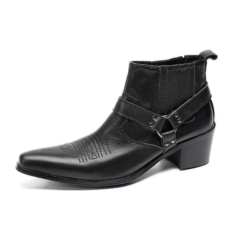 Veltique Trendy Zipper Boots