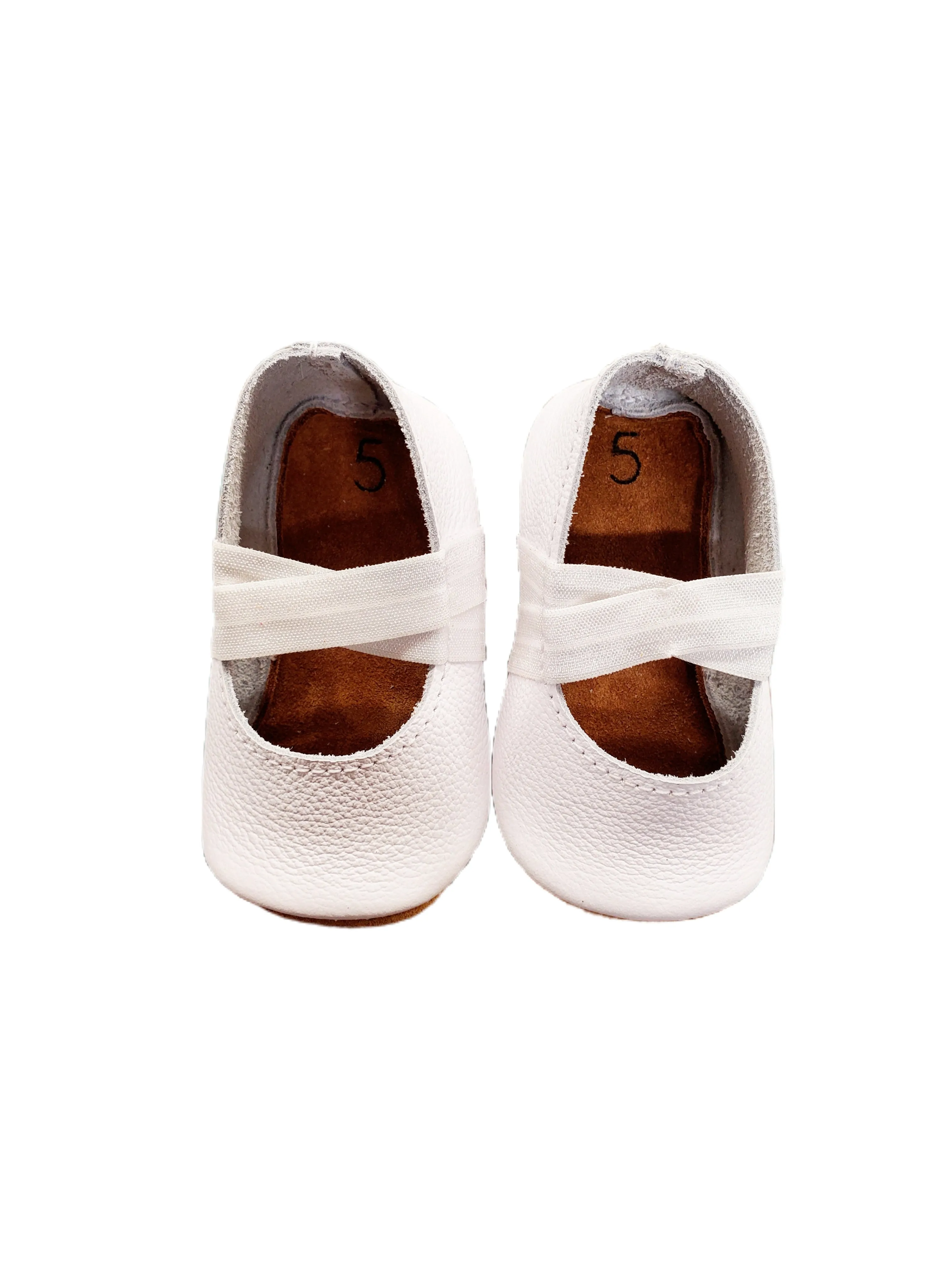 White Ballet Flat