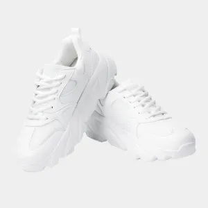 White sports shoes